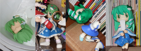 それぞれのピーマン